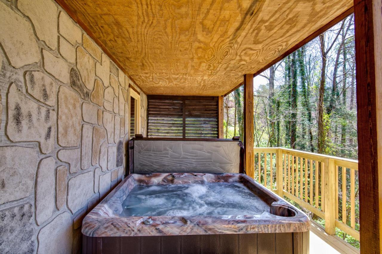 North Ridge Place Brand New Log Cabin With Hot Tub Great Location Sevierville Zewnętrze zdjęcie